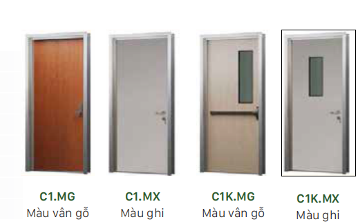 Cửa Thép Chống Cháy EI90 1 Cánh