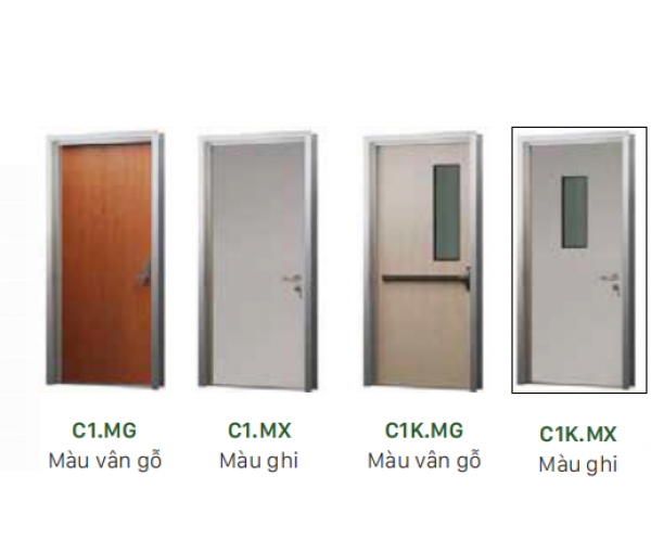 Cửa Thép Chống Cháy EI90 1 Cánh